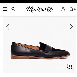 Madewell Alex Loafer in Leather and Suede